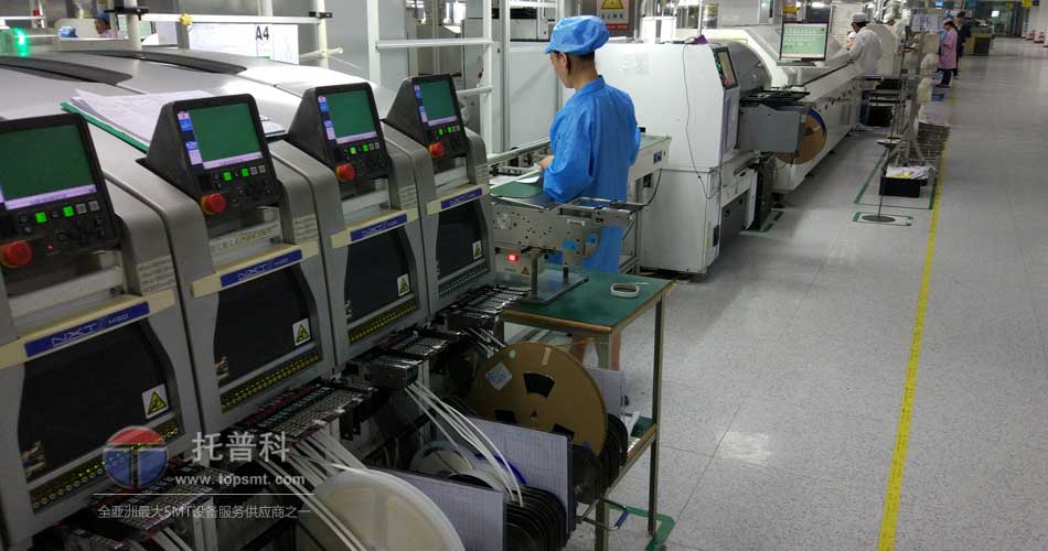 富士貼片機車間